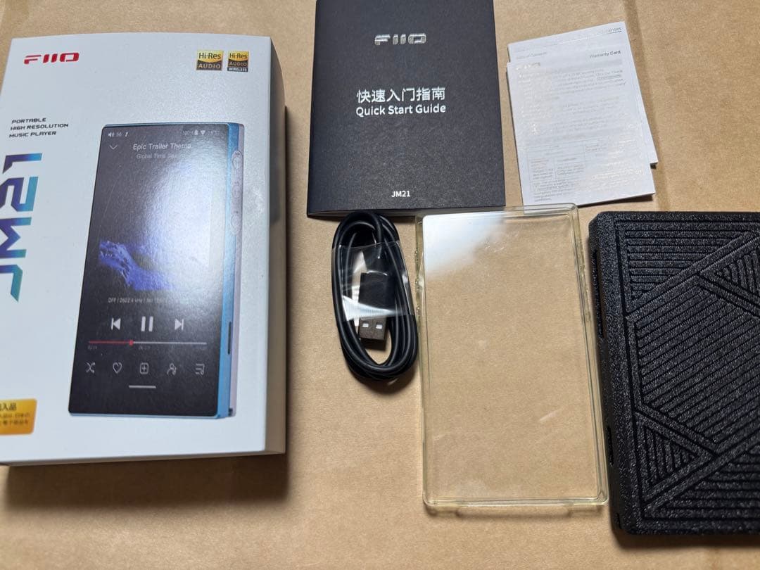 ポータブルプレーヤー FIIO JM21