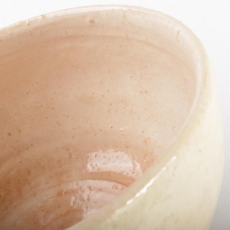 茶道具　萩焼　味舌隆司造　茶碗　銘「寿」　前大徳　福本積應極め箱　N　R7449