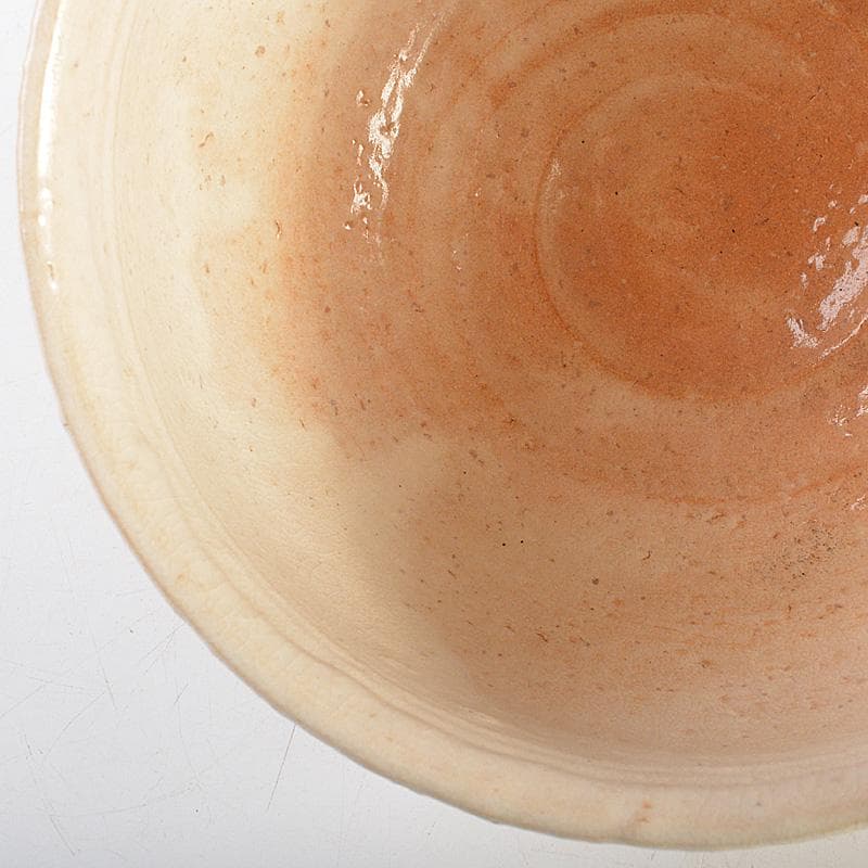 茶道具　萩焼　味舌隆司造　茶碗　銘「寿」　前大徳　福本積應極め箱　N　R7449