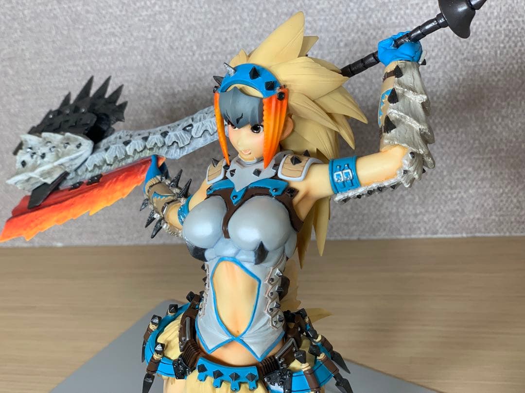 モンハン　キリン装備　ガレージキット　完成品　レジン製