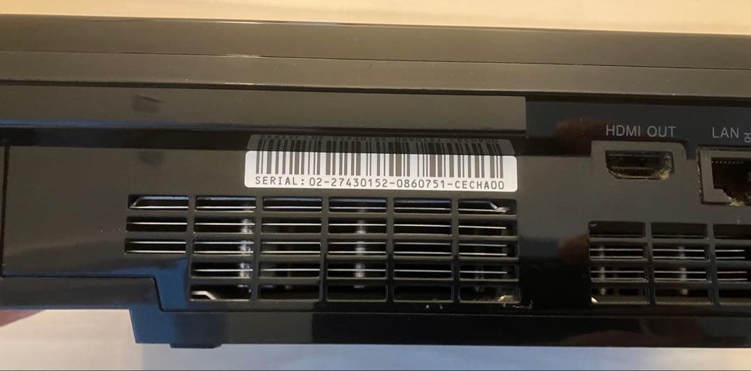 【比較的美品】プレイステーション3 初期型 CECHA00 60GB