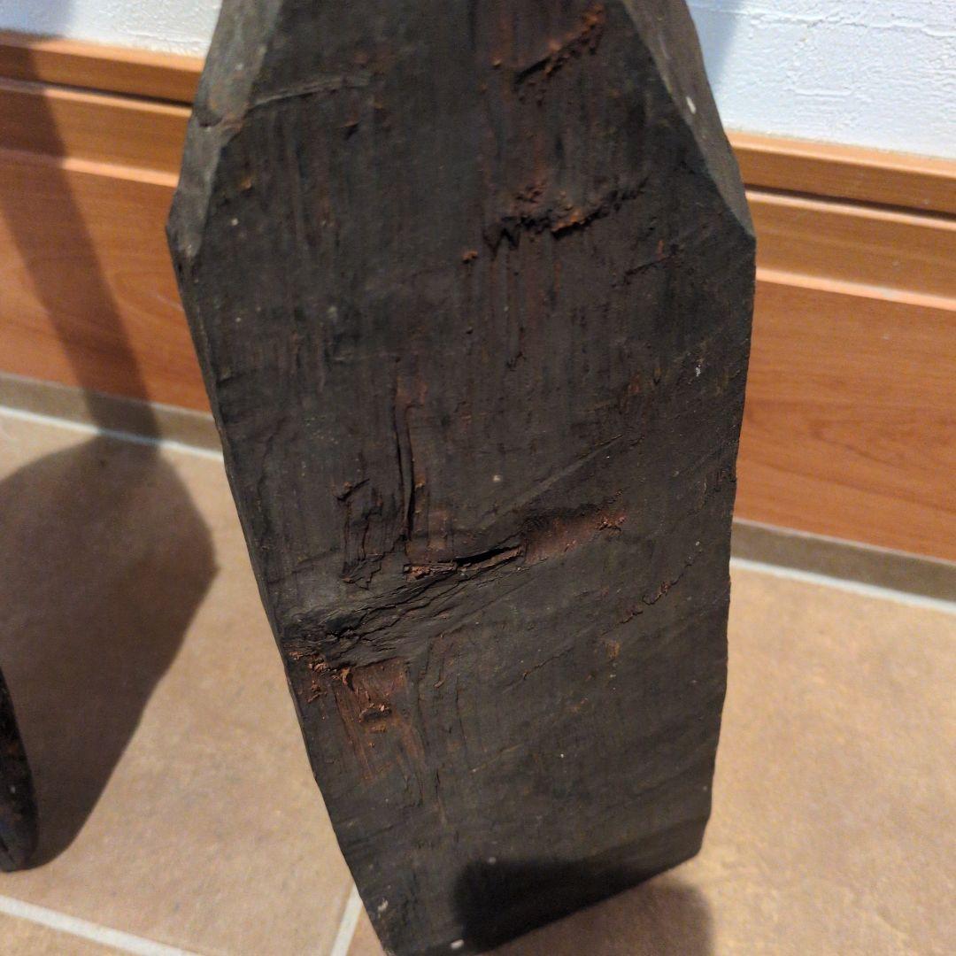 木製オール 2本セット アジアンテイスト木製櫂(かい)