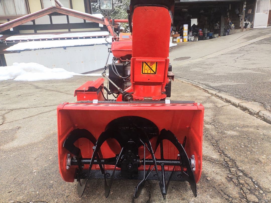 岐阜県、セル始動OK！ヤンマーYSR60S、中古除雪機