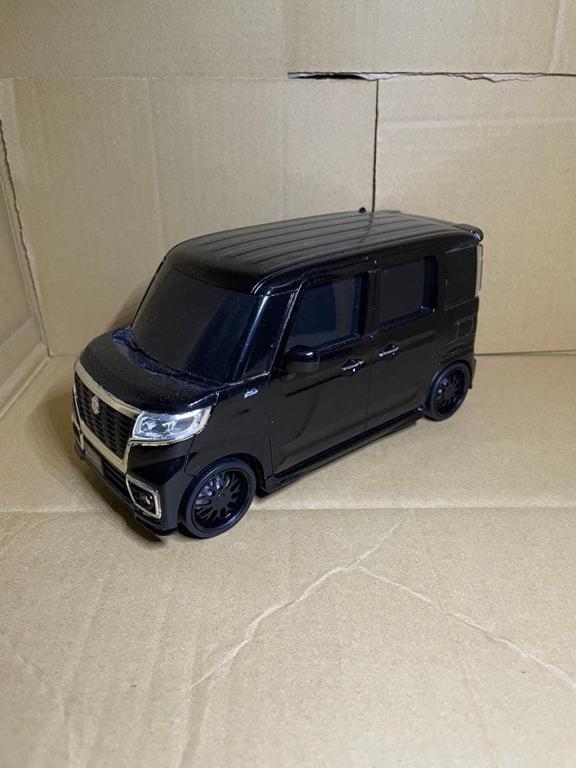 スペーシアカスタム53sカラーサンプル1/18サイズ黒