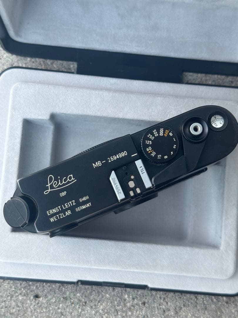 【希少】LEICA M6 TTL (0.85) black chrome