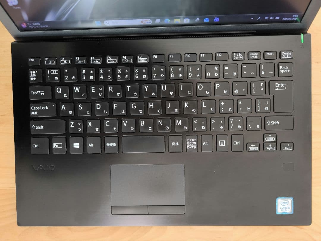 VAIO Pro PG ノートパソコン｜Corei5第8世代｜Windows11
