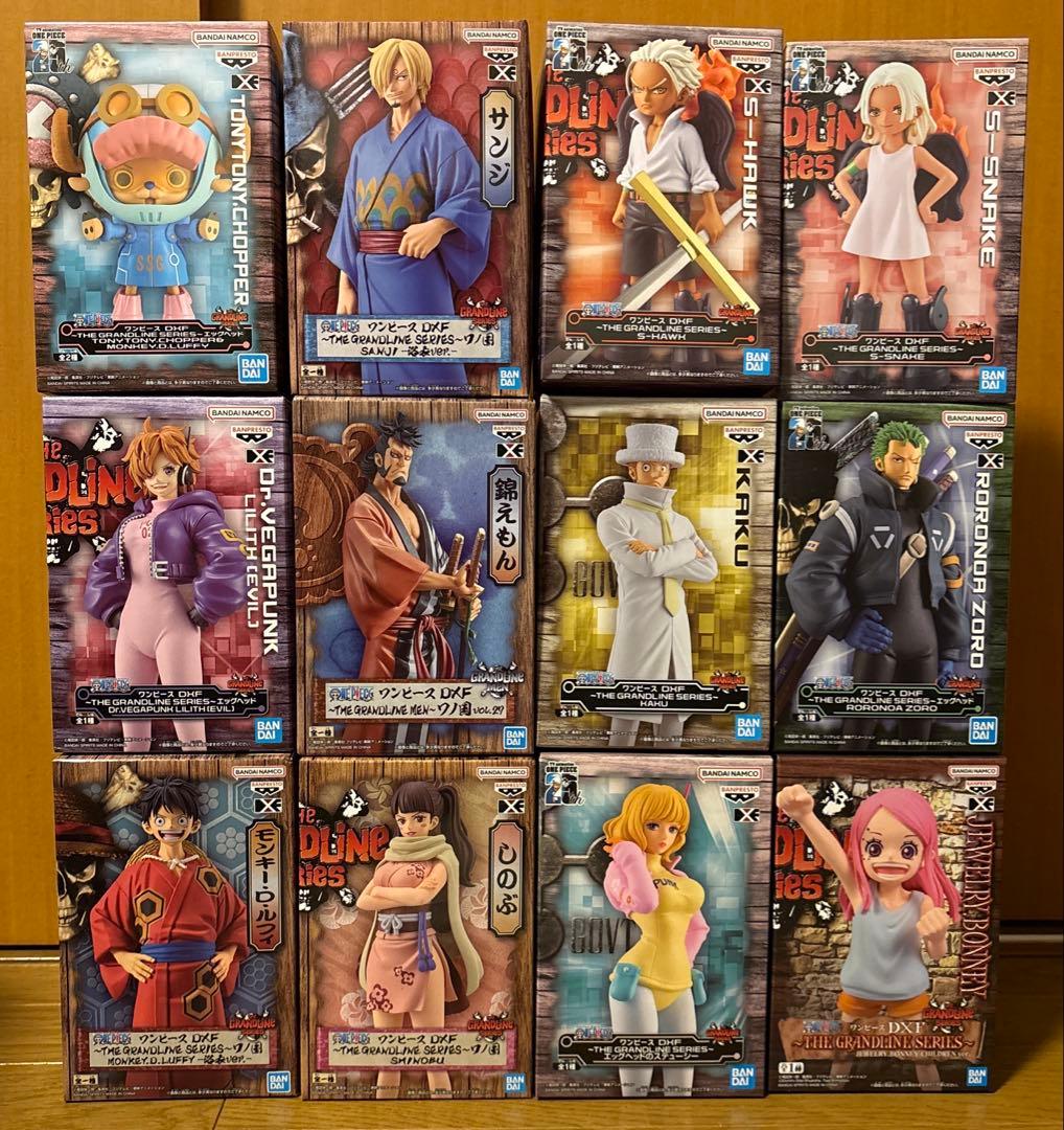 ワンピース フィギュア 12体　セット バンダイ　DXF