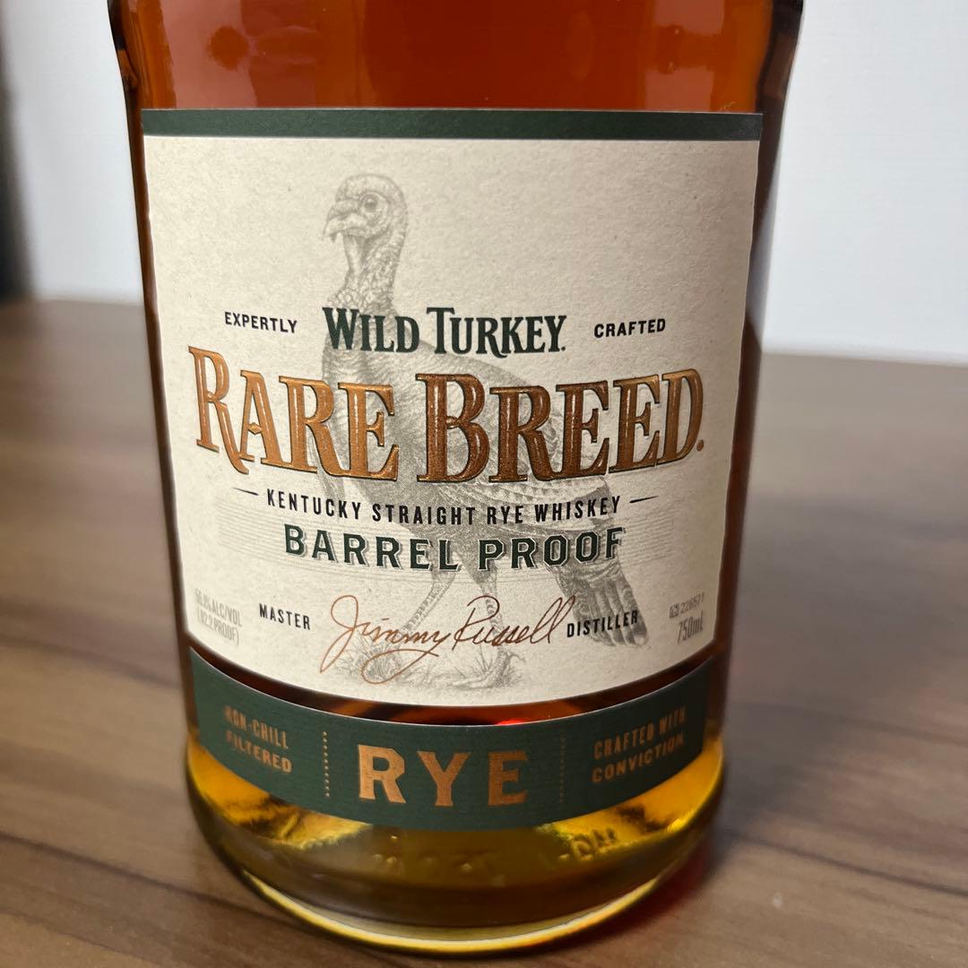 ウイスキー WILD TURKEY RYE 750ml 56.1%