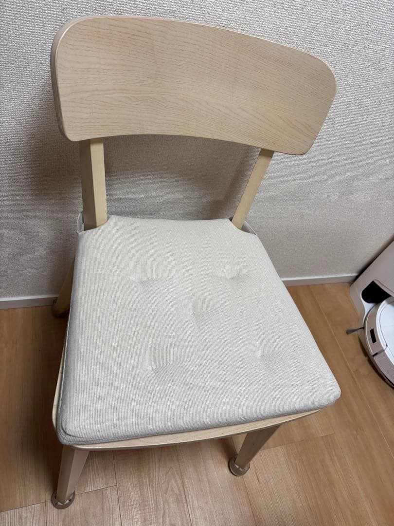 IKEA LISABO リーサボー アッシュ材 テーブル×1 チェア×4