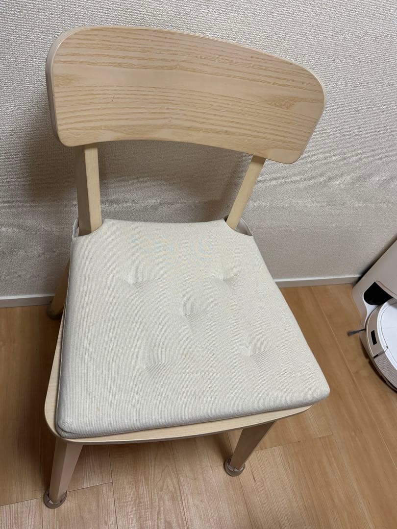 IKEA LISABO リーサボー アッシュ材 テーブル×1 チェア×4