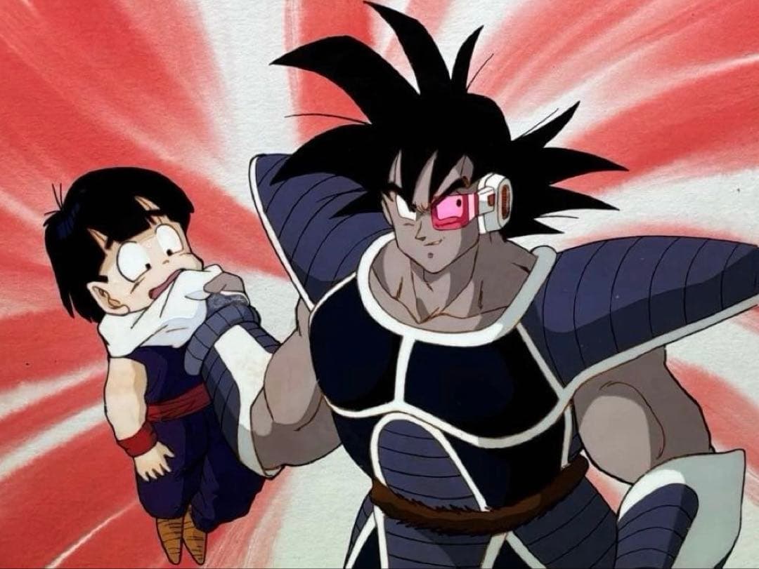 y*i様 映画ドラゴンボールZ セル画 ターレスと悟飯