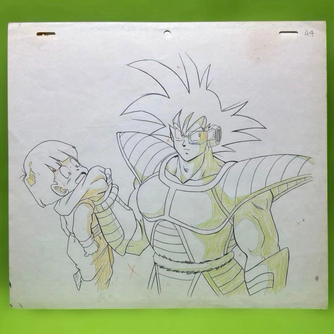 y*i様 映画ドラゴンボールZ セル画 ターレスと悟飯