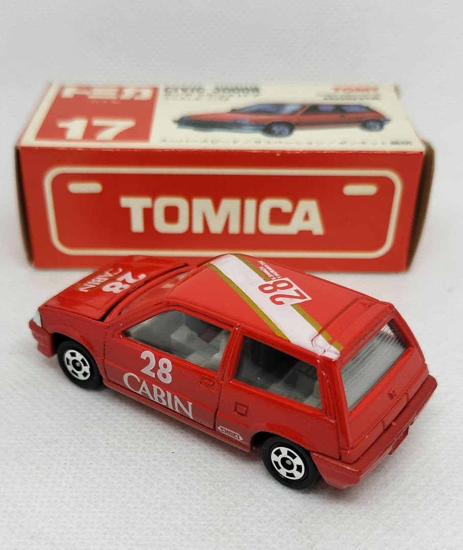 ➡️グループAフェア《黒箱トミカ17-5-9》ホンダシビック【CABIN】未使用