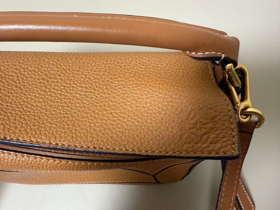 LOEWE ロエベ　パズルバッグ　ミニ　タン