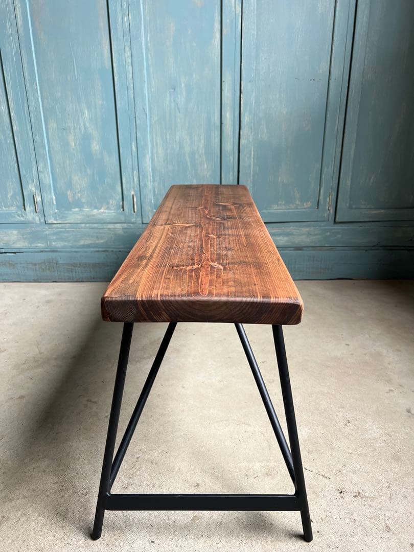 アイアンベンチ　カフェ風ベンチ　ベンチ