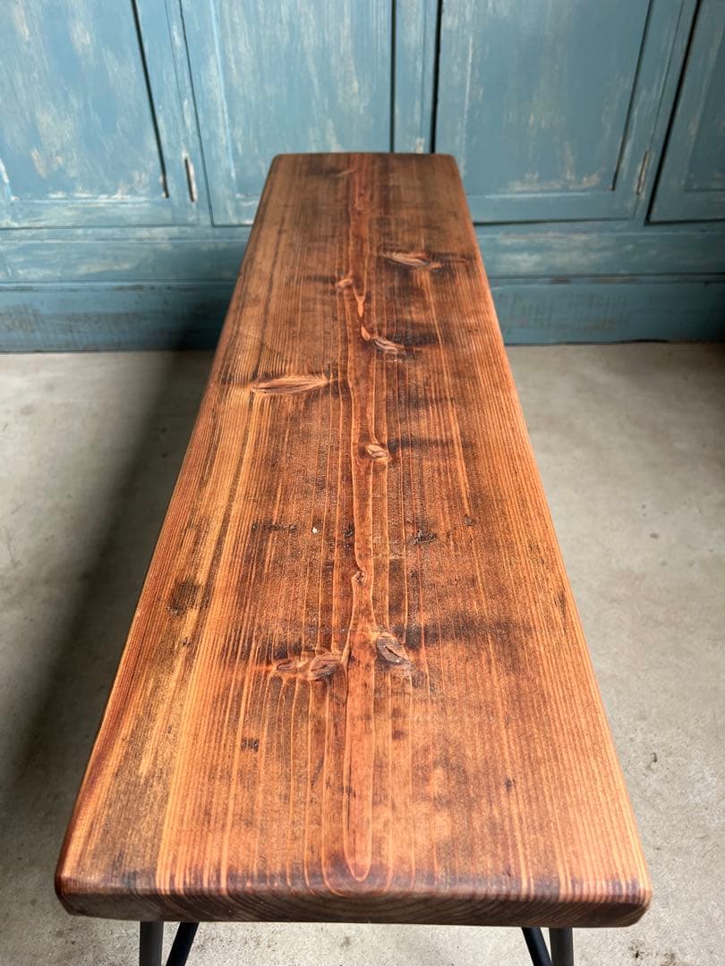 アイアンベンチ　カフェ風ベンチ　ベンチ