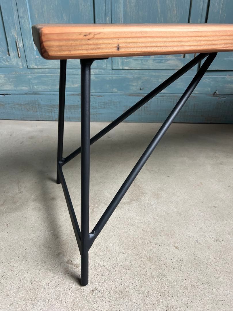 アイアンベンチ　カフェ風ベンチ　ベンチ