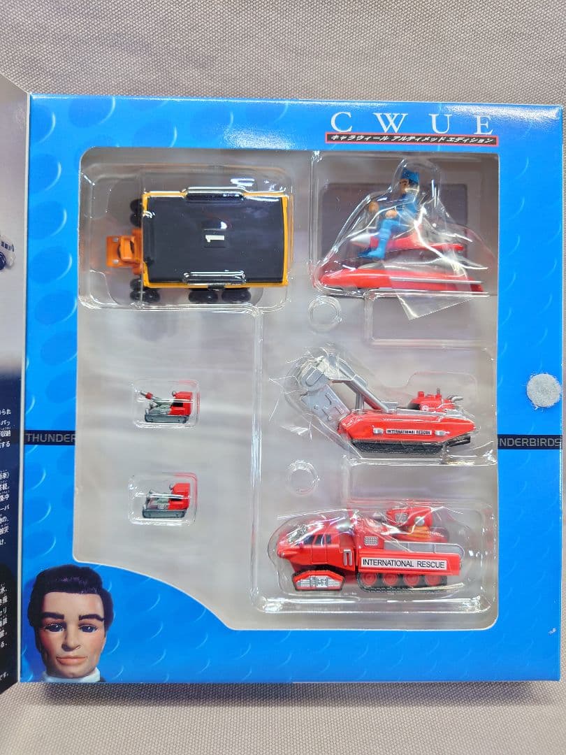 サンダーバード　キャラウィール 救助メカ　全３種　未開封