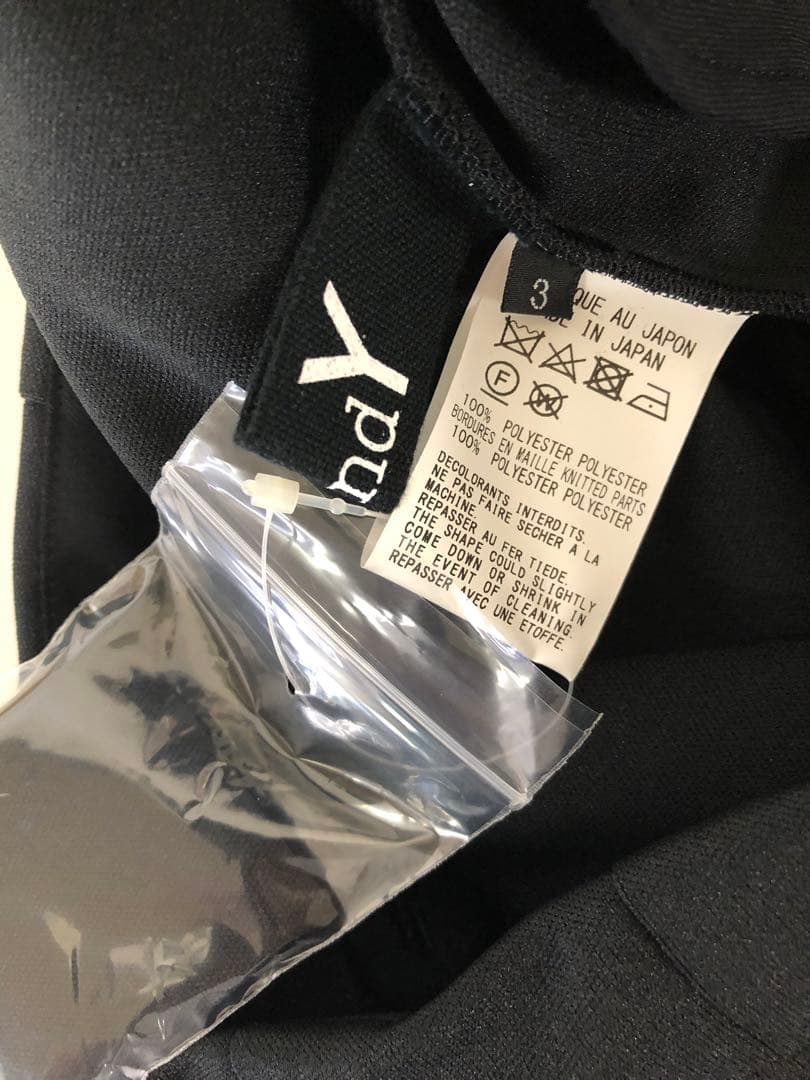 新品未使用タグ付き GroundY グラウンドワイ 黒 サルエルパンツ L