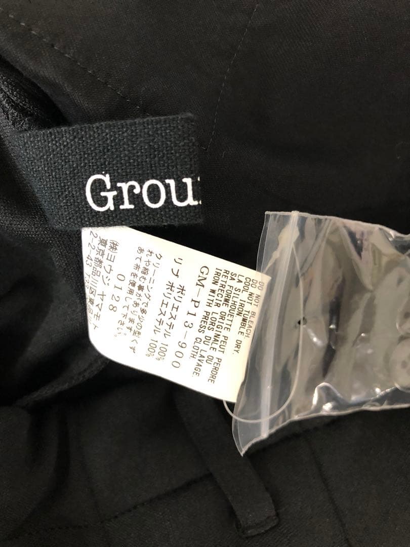 新品未使用タグ付き GroundY グラウンドワイ 黒 サルエルパンツ L