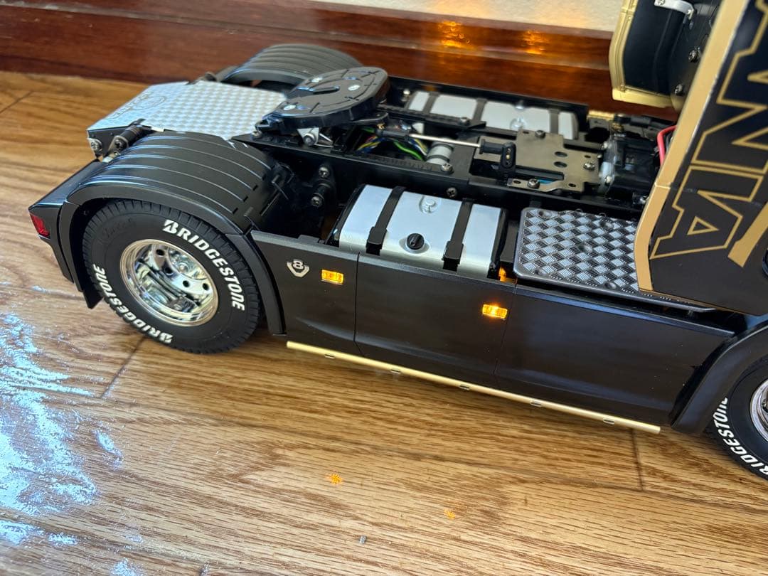 タミヤ 1/14RC スカニア770S 4×2 フルオペ➕ フラットベッドSET