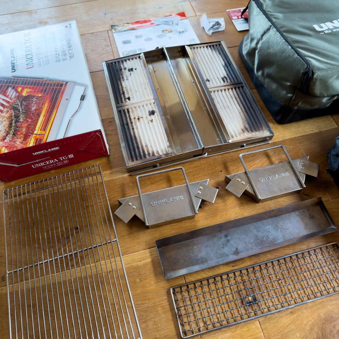 【UNIFLAME】ユニセラTG-Ⅲ ケース他3点セット！ユニフレーム