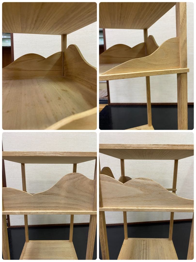 [茶道具] 遠山棚　(紙箱) ○