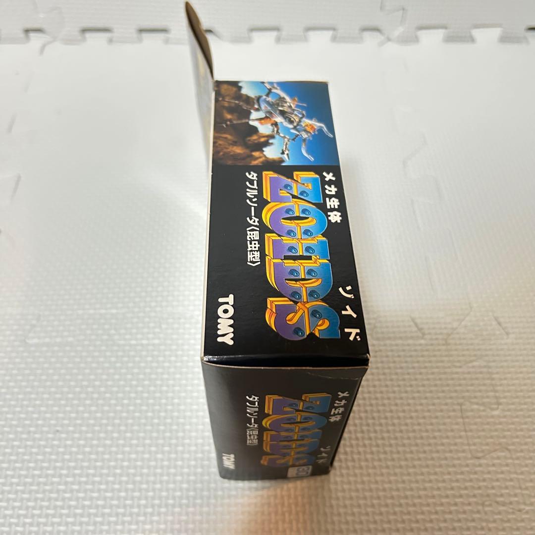 完品 美品 旧ゾイド ダブルソーダ 外箱 説明書付属 メカ生体版 昭和版