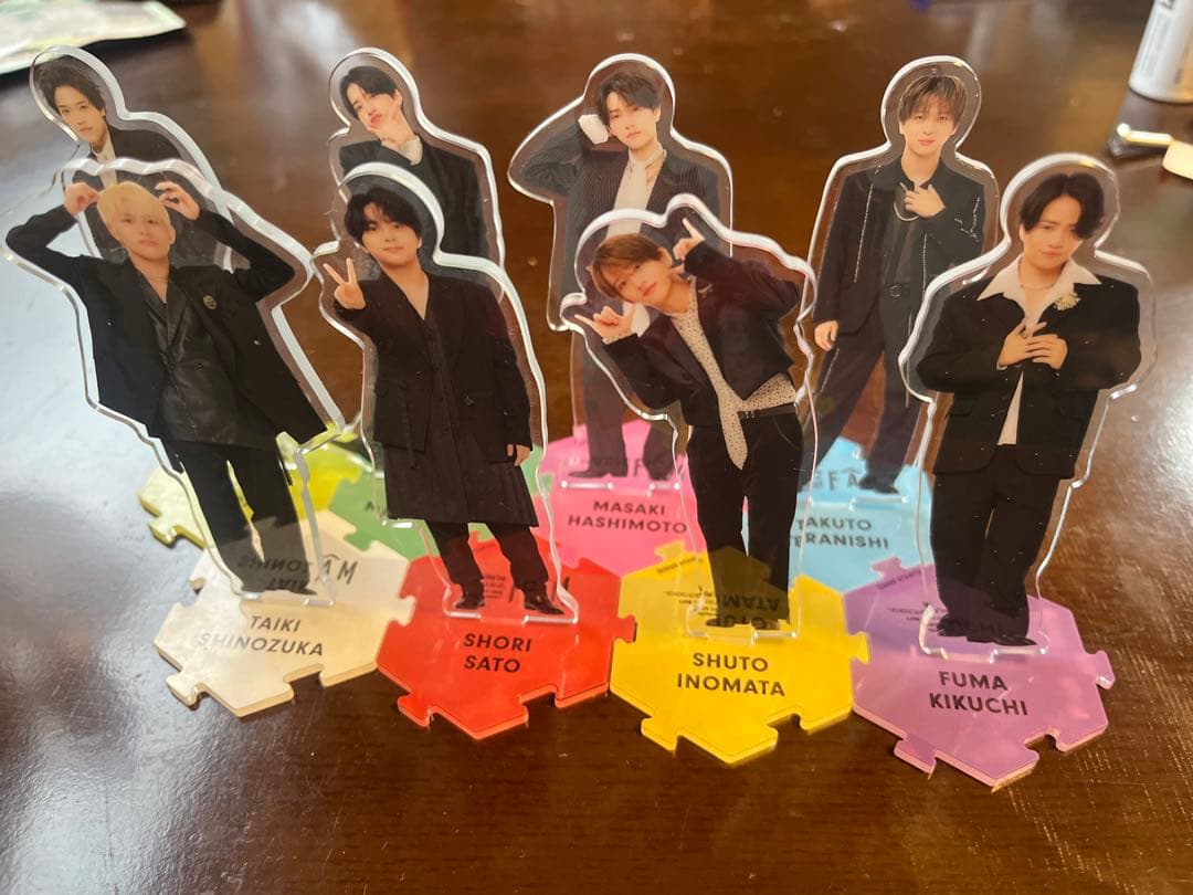 timelesz アクリルスタンド　8人セット