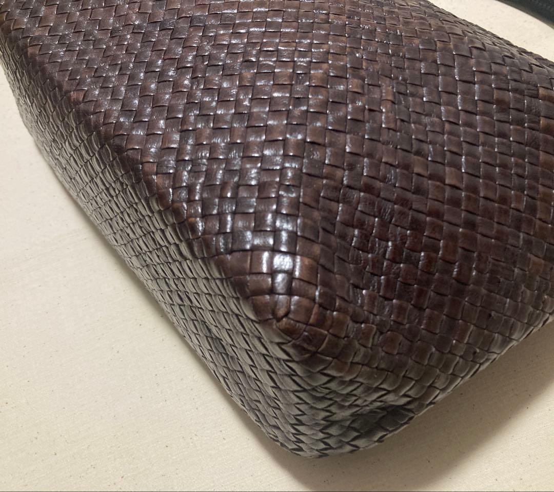 genten ラストリコ 2way ショルダーバッグ　トートバッグ　メッシュ