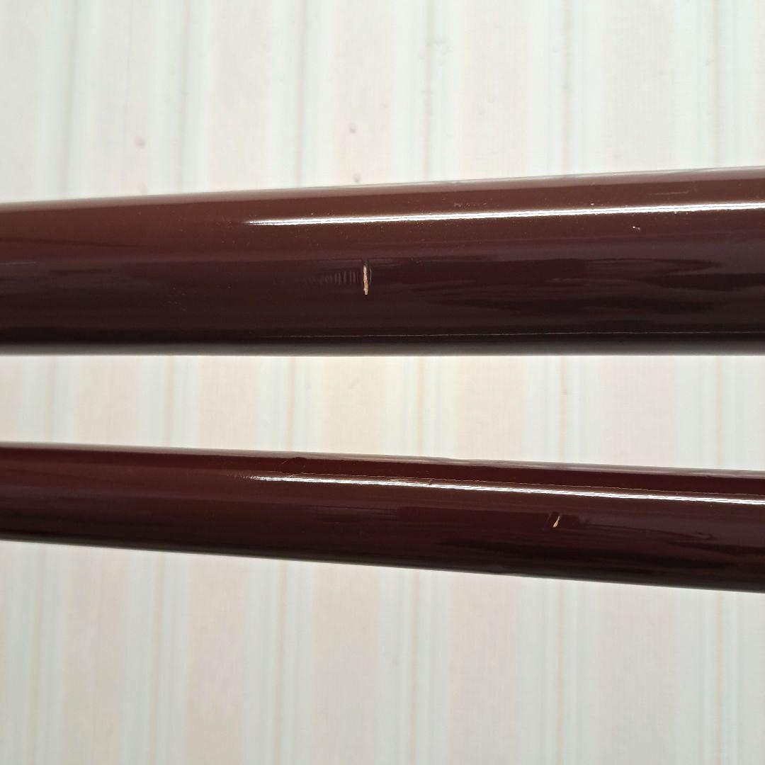 シ*ム様 着物用木製衣桁 漆塗り 金色装飾付き