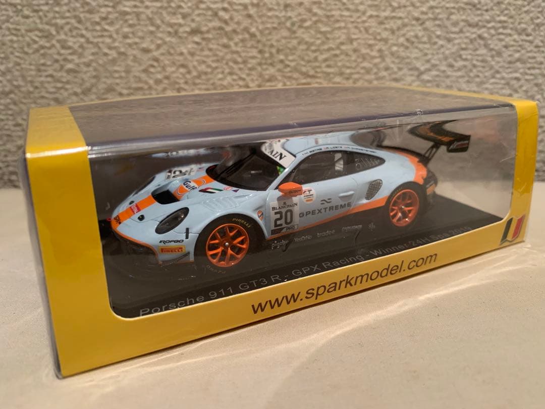 1/43 Porsche 911 GT3 R 2019 スパ24時間 優勝車