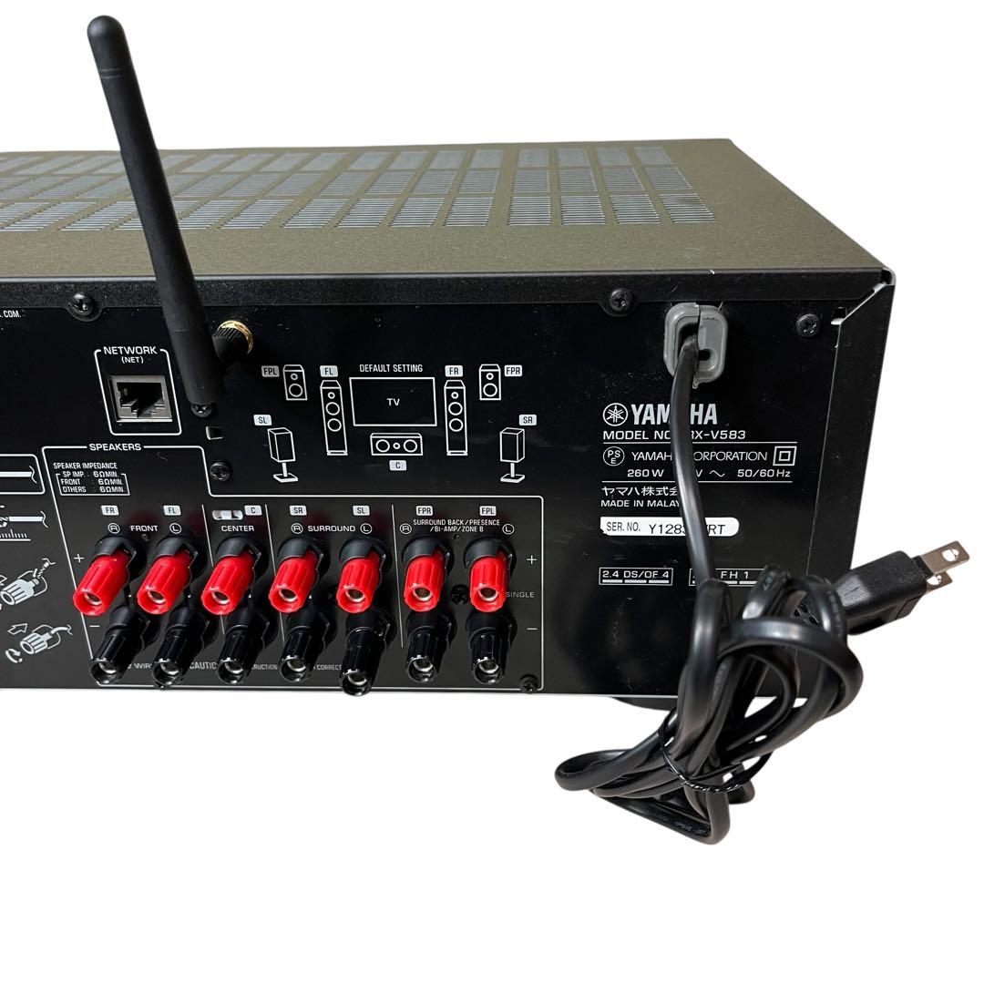 ヤマハ AVレシーバー RXV583 7.1ch ネットワークハイレゾ音源対応
