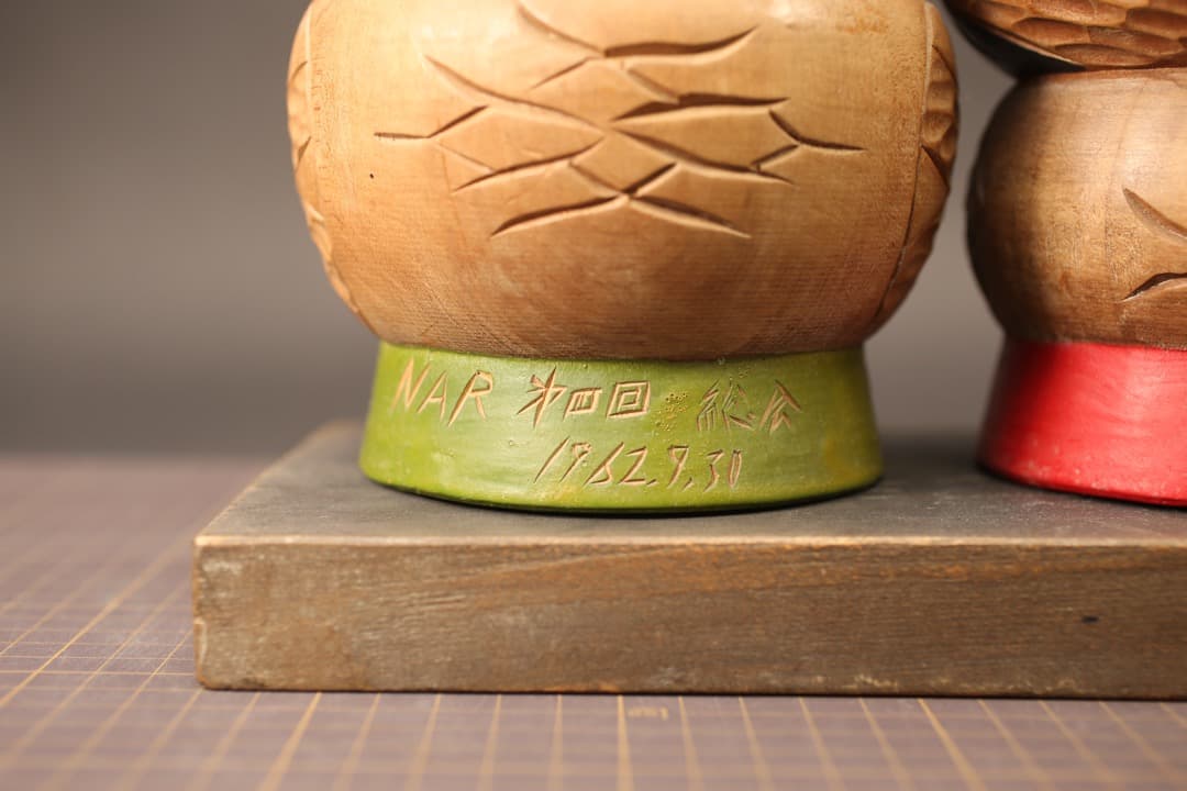 【即購入可】北海道／アイヌ／ニポポ人形／夫婦／骨董／古美術／郷土玩具／工芸／土産