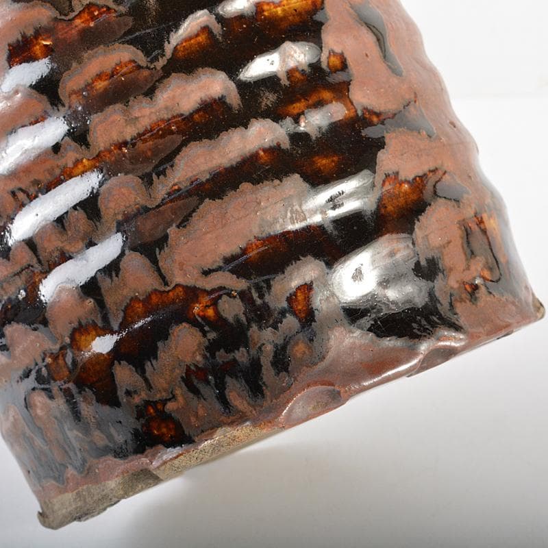 茶道具　江戸中期　瀬戸一重口水指　識箱　箱書きあり　M　R5723