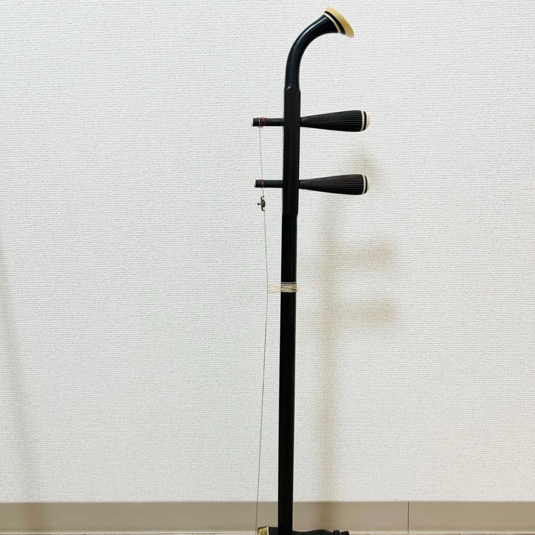 二胡 ZN-400H ◆紅木（新紅木）◆美品◆本革・蛇皮◆送料無料 ZEN-ON