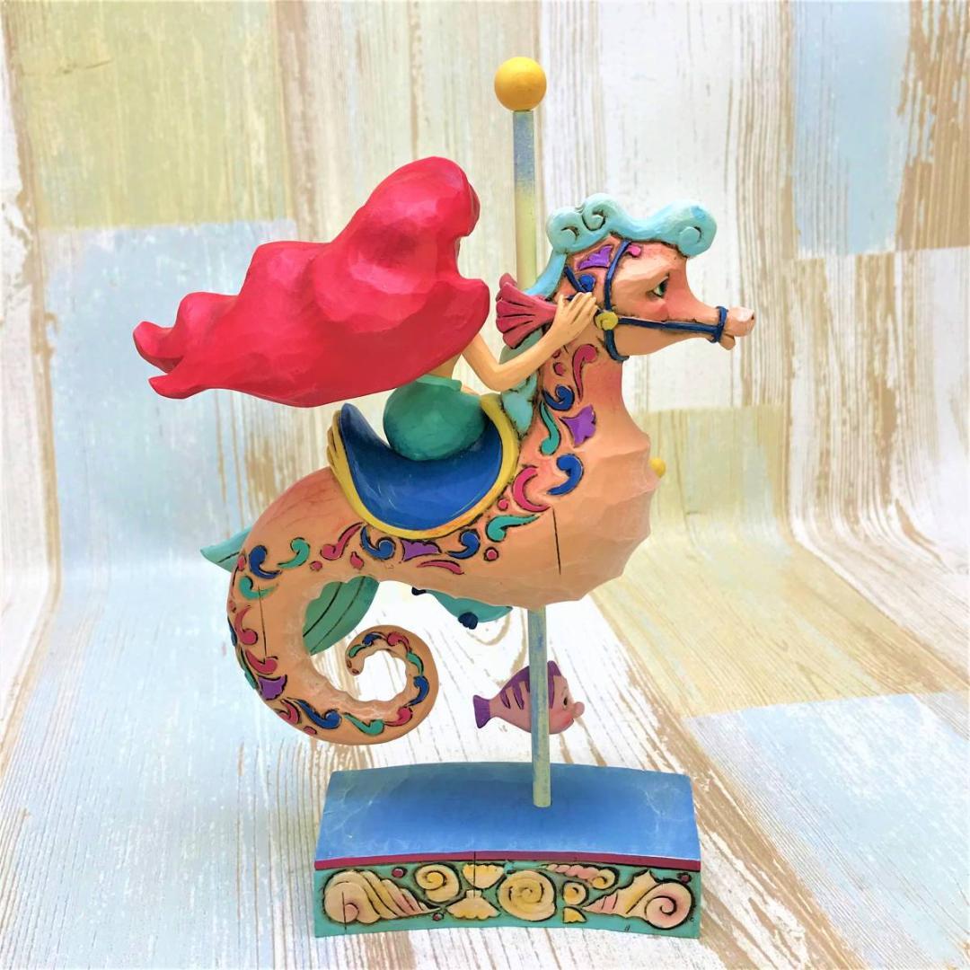 激激レア★リトル・マーメイド アリエル メリーゴーランド 馬車 フィギュア