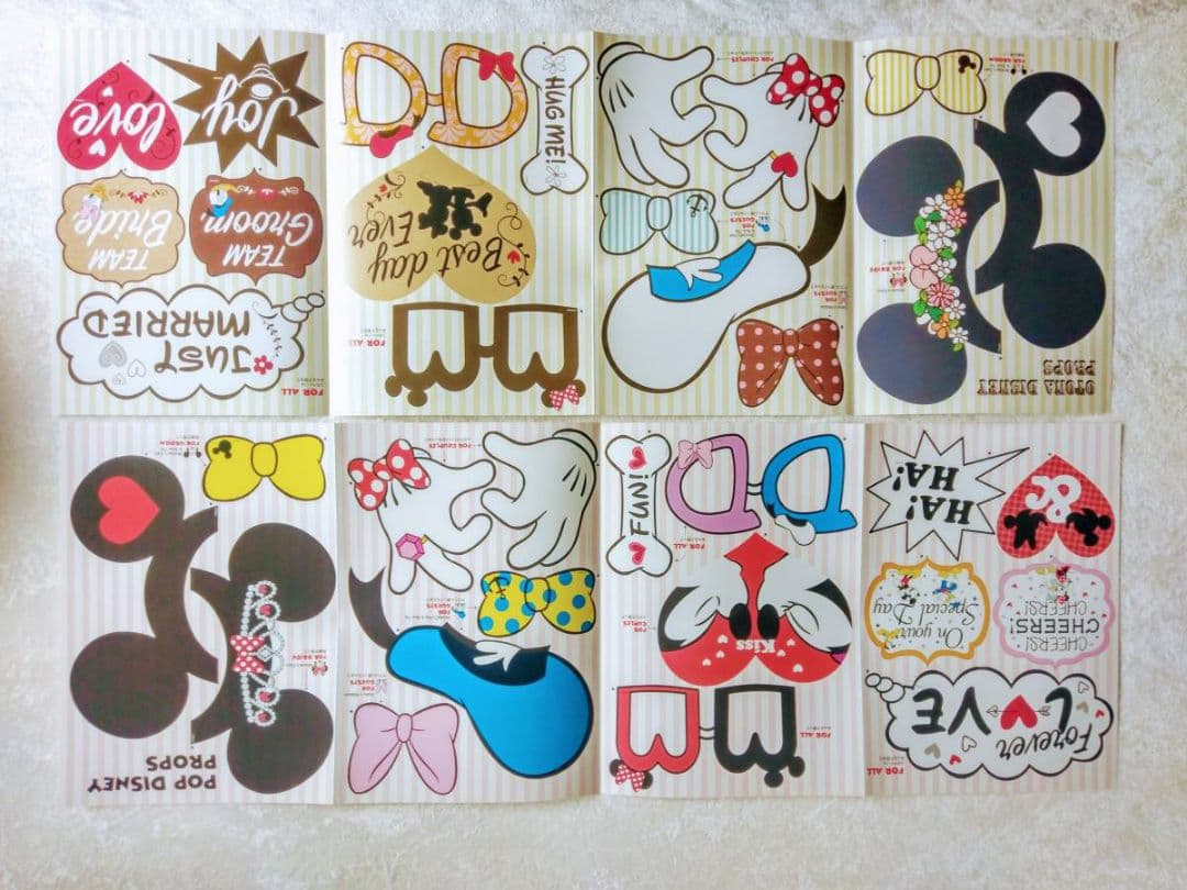 【希少】ミッキー&ミニーのディズニー婚姻届&ウエディンググッズ11点セット