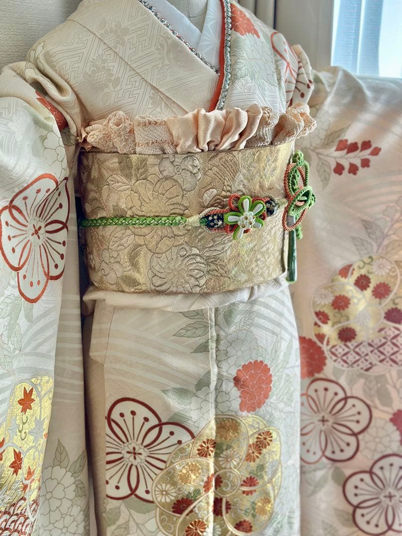 振袖 花柄 フルセット