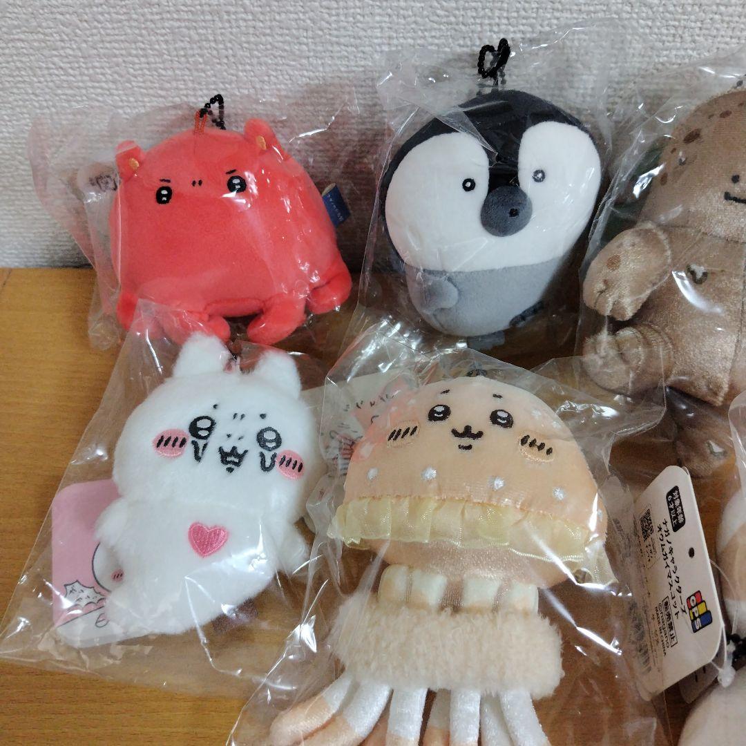 ナガノキャラクターズ　ナガノの水族館　マスコット　まとめ売り　シロクマ　クリオネ