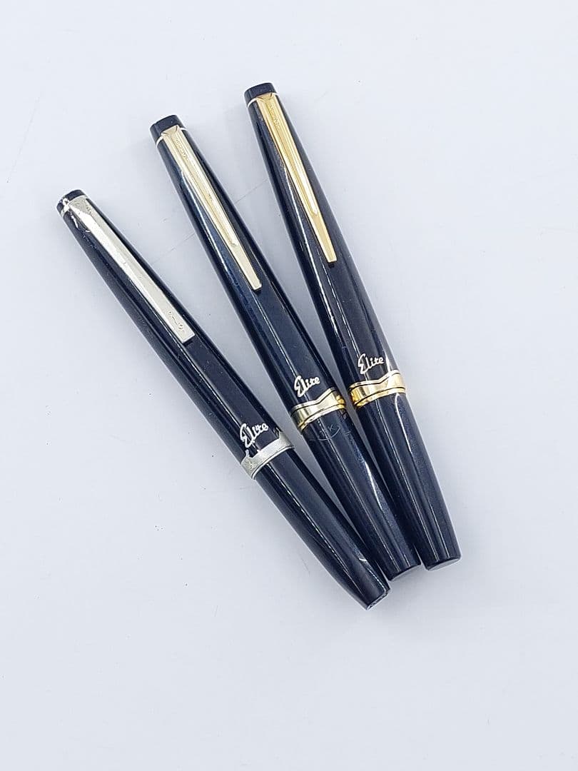 PILOTパイロット Eliteエリート 万年筆 3本まとめ売り 18K 14K