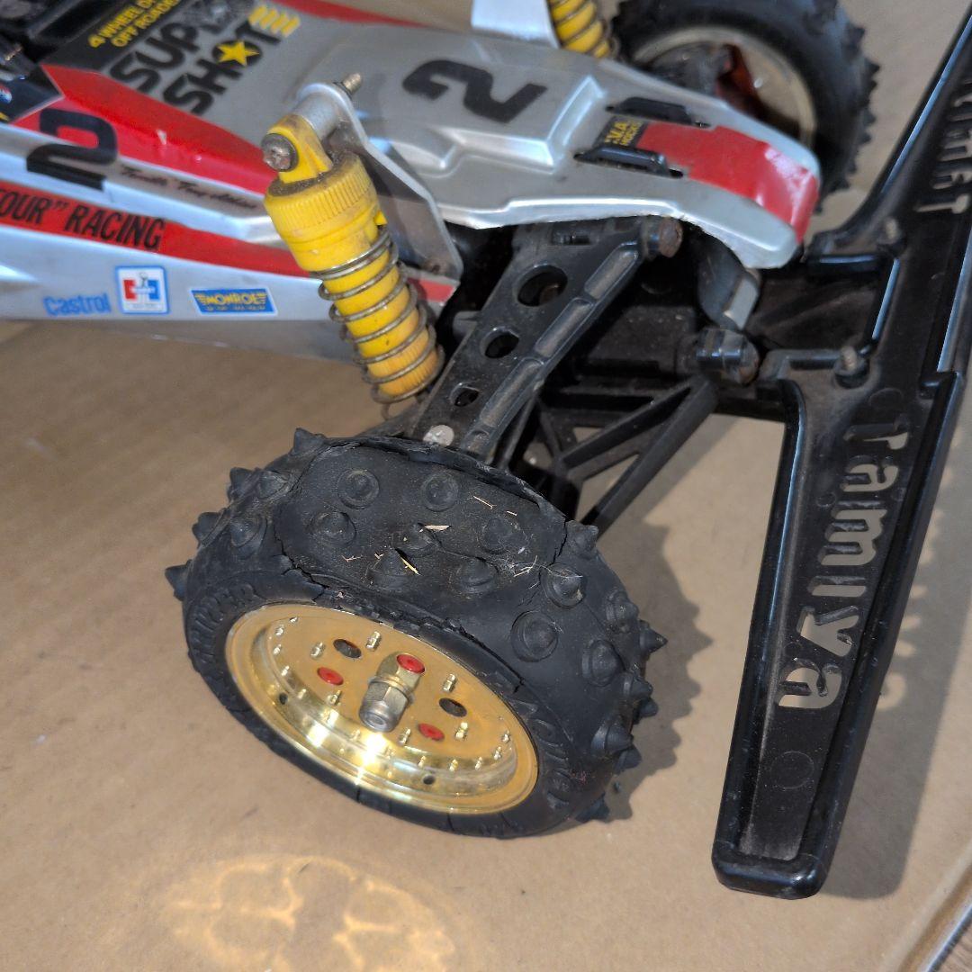 ラジコンカー　タミヤ　SUPER SHOT　バッテリー無し　ジャンク品