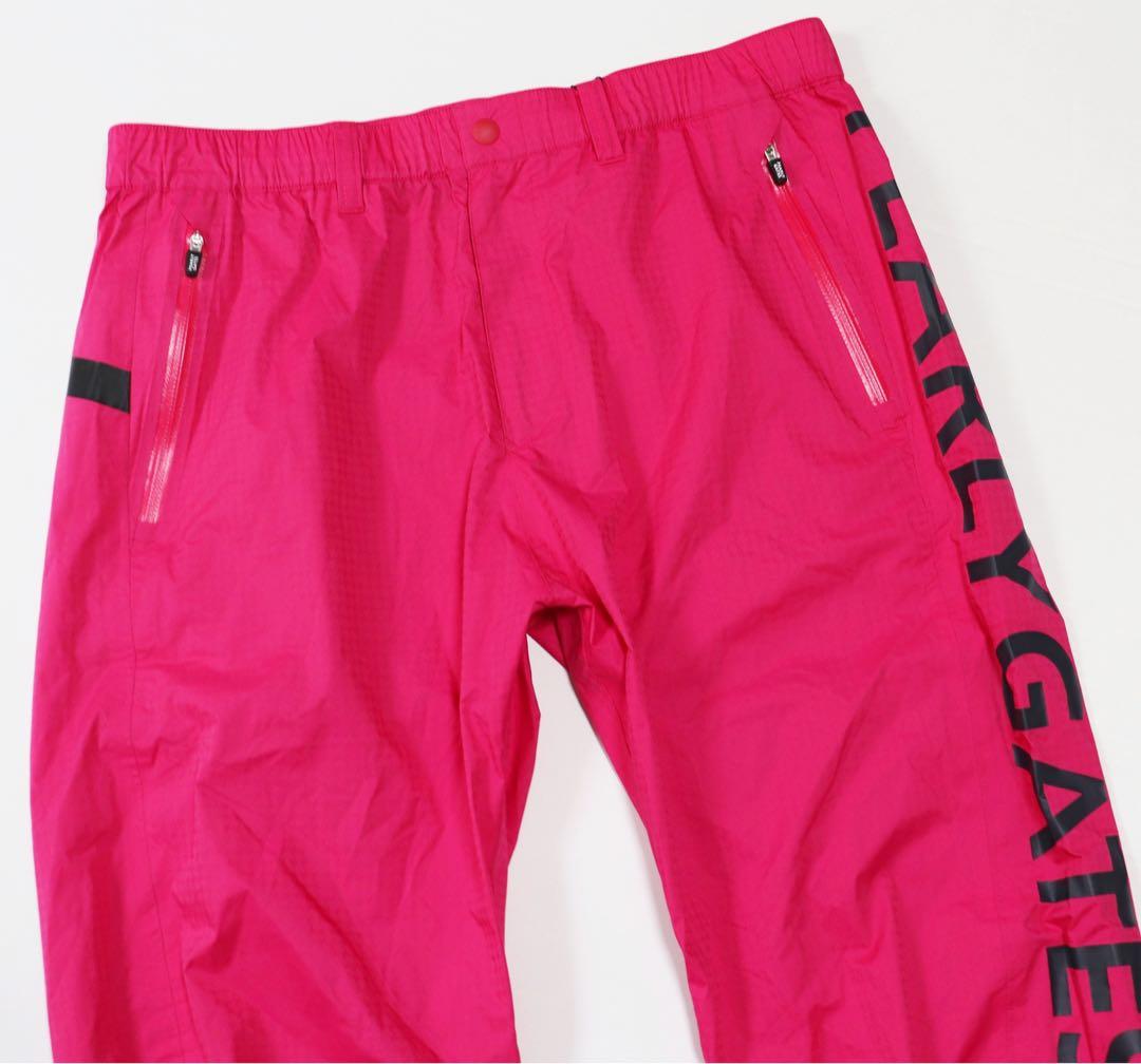 《パーリーゲイツ》新品 ナイロン 高機能防水性レインパンツ 2(W76~82)