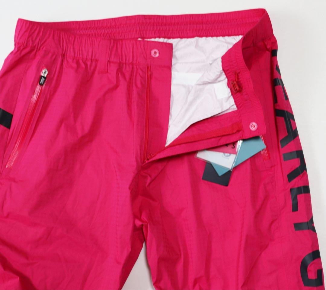 《パーリーゲイツ》新品 ナイロン 高機能防水性レインパンツ 2(W76~82)