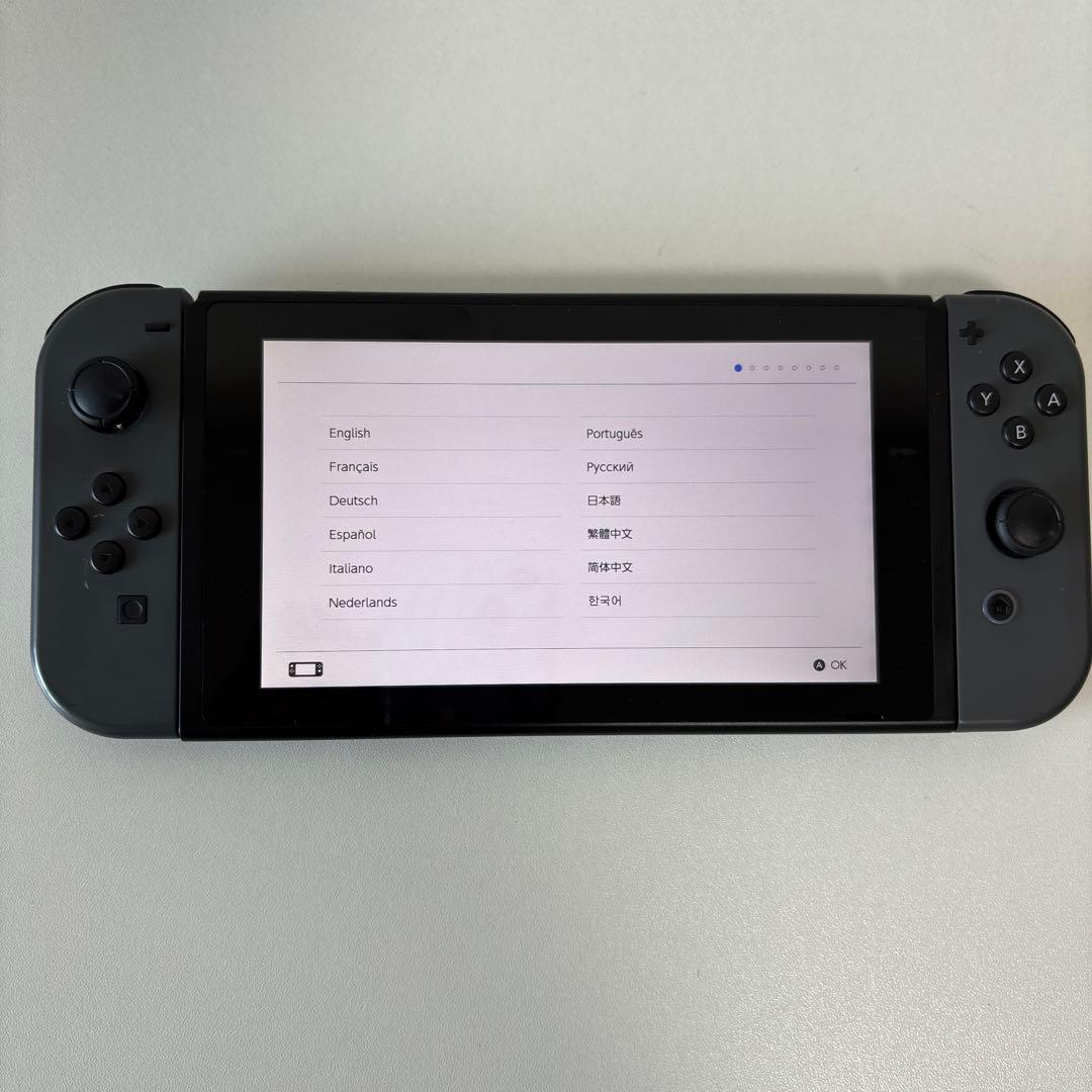 【難あり】Nintendo Switch 本体 グレー