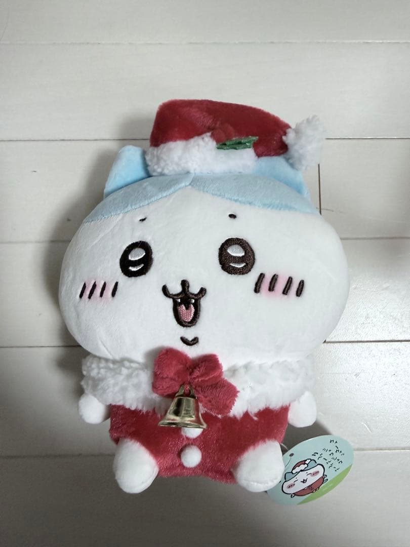 ハチワレ サンタさんだ ぬいぐるみ s