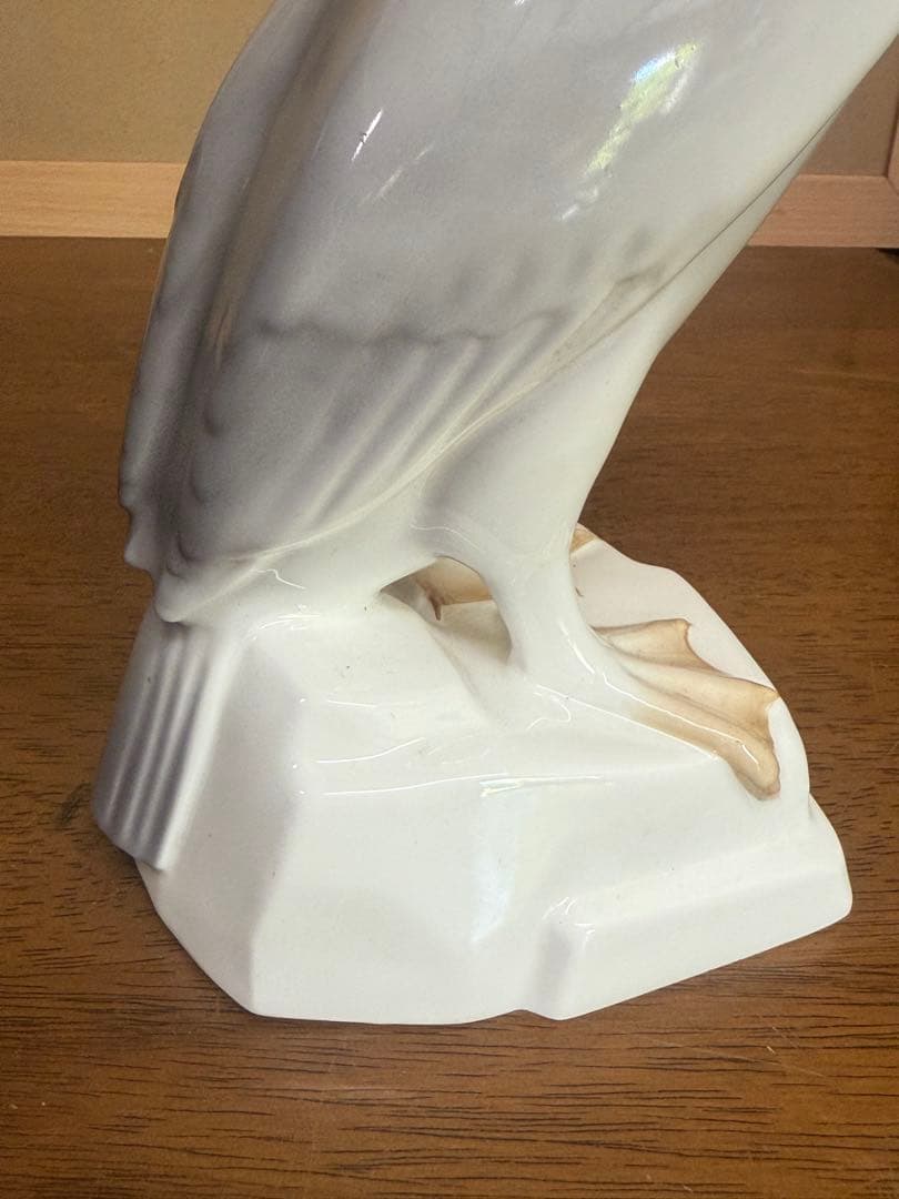 Noritake ノリタケ　ボーンチャイナ　鵜　置物　フィギュリン　26cm