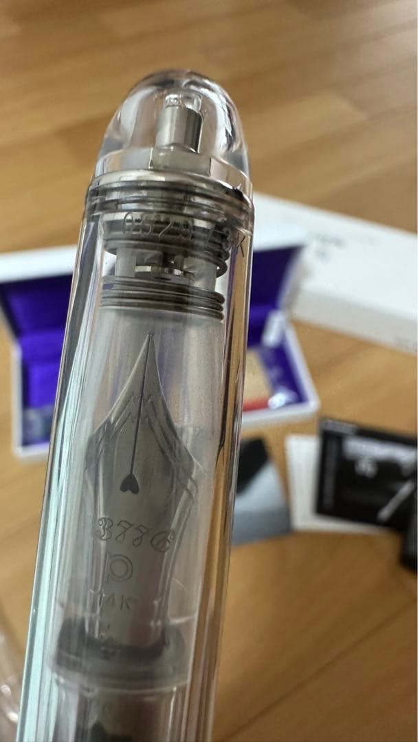 PLATINUM プラチナ 万年筆 #3776 西 sai センチュリー　細字