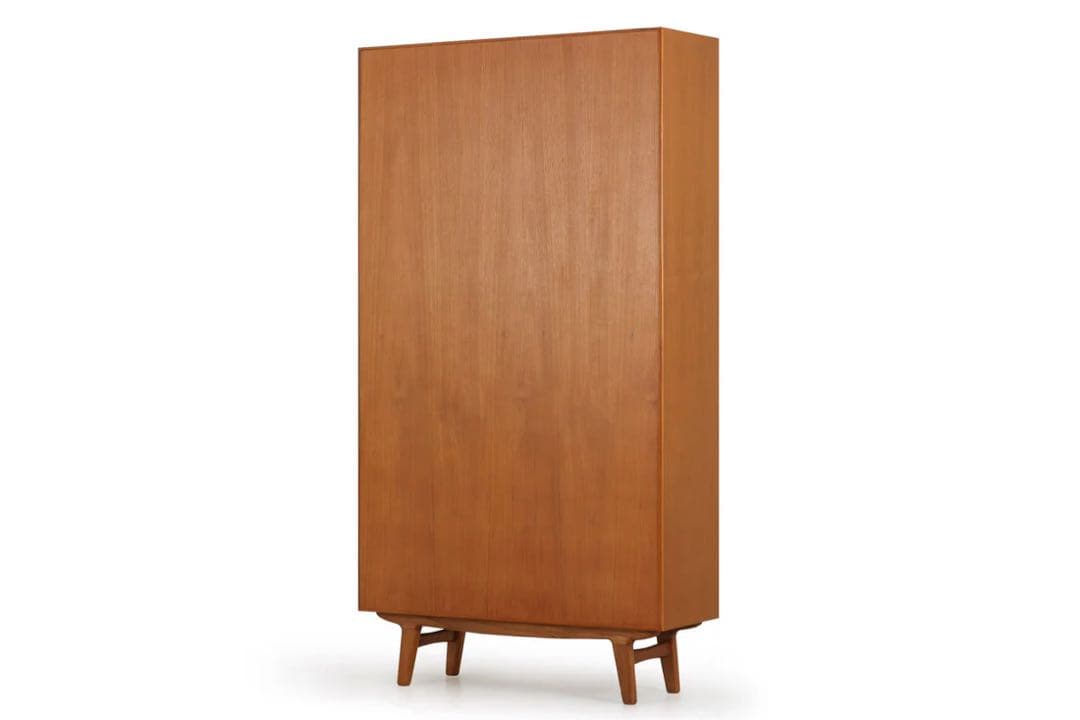 ミッドセンチュリー　ビンテージ家具　木製モダン本棚 5段 ブラウン