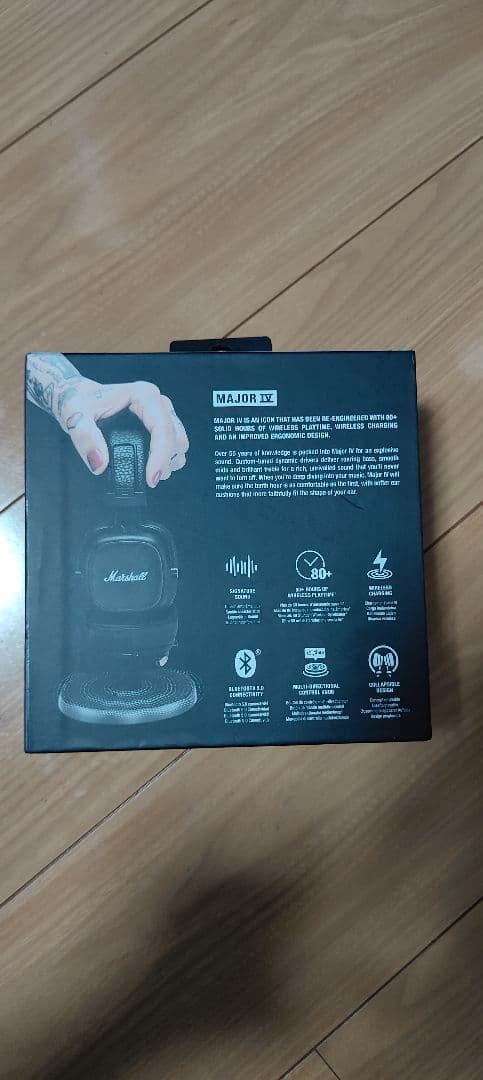 新品　Marshall Major IV ワイヤレスヘッドホン